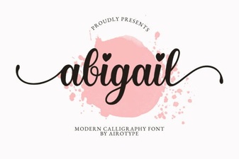 The Abigail Font: Creative Projects & Design Ideas