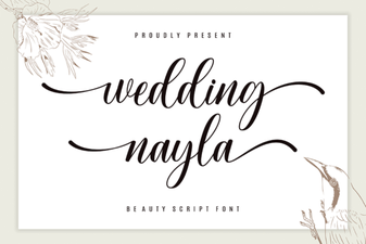 Wedding Nayla Font: Elegant Invitation Design Guide